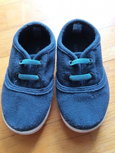 Scarpe bimbo blu senza